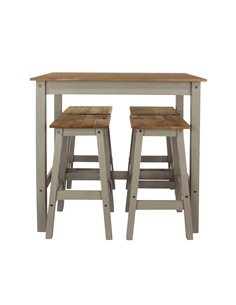Core Products Linea linea breakfast table & 4 high stool SET, CRGTBSET10 2