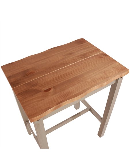 Core Products Corona Grey live edge large rectangular high breakfast bar table and stool SET, CRGTBSET22 - pic 117122 | FastDaddyshop