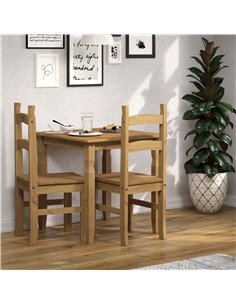 Core Products Corona square dining table & 2 chair SET     , CRTBSET1 2