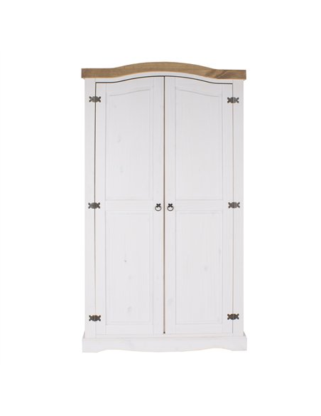 Core Products Corona White 2 door wardrobe , CRW120 - pic 117195 | FastDaddyshop