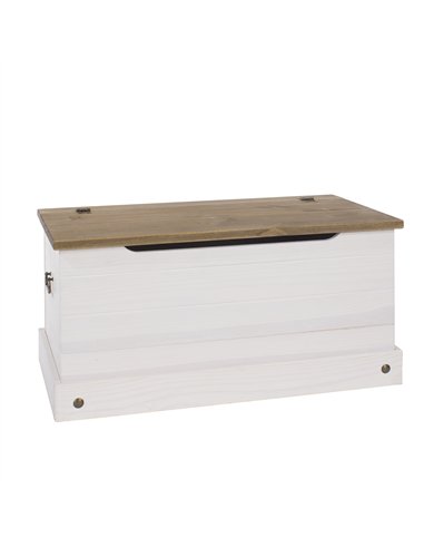 Core Products Corona White storage trunk, CRW140