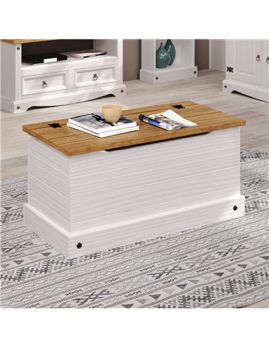 Core Products Corona White storage trunk, CRW140