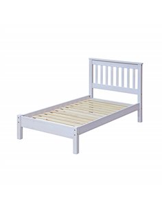 Core Products Corona White 91cm slatted lowend bedstead, CRW300LE