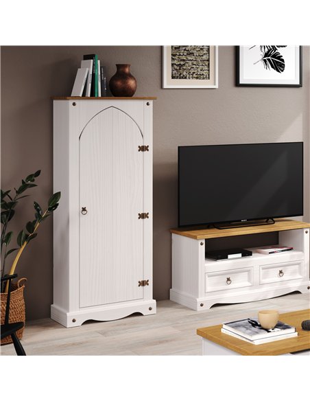 Core Products Corona White vestry cupboard , CRW705 - pic 117224 | FastDaddyshop