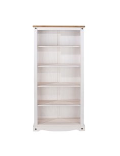 Core Products Corona White tall bookcase, CRW713 2