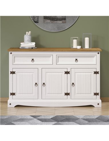 Core Products Corona White medium sideboard, CRW716