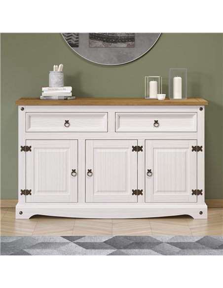 Core Products Corona White medium sideboard, CRW716 - pic 117239 | FastDaddyshop