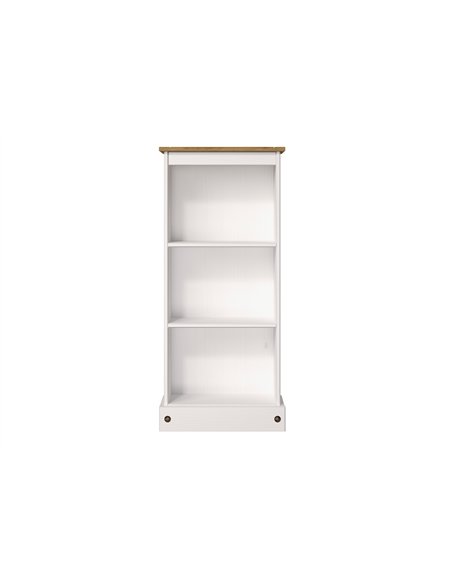 Core Products Corona White low narrow bookcase, CRW748 - pic 117249 | FastDaddyshop