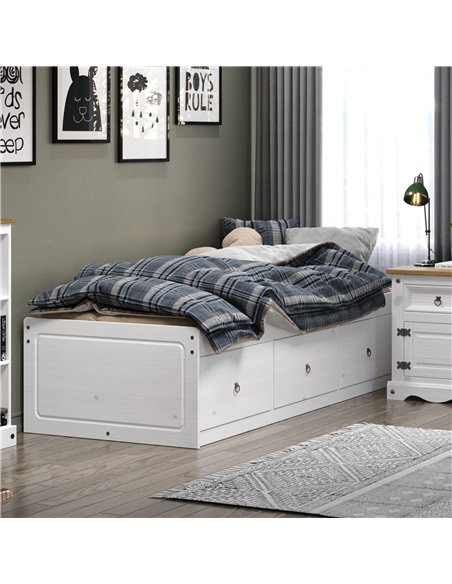 Core Products Corona White cabin bed , CRW800 - pic 117255 | FastDaddyshop