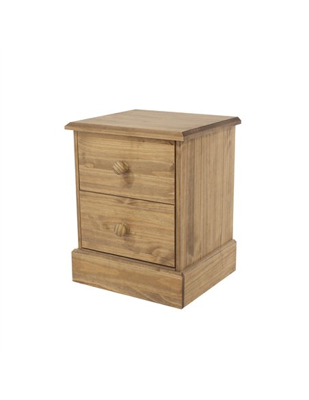 Core Products Cotswold 2 drawer bedside cabinet, CT110 - pic 117273 | FastDaddyshop