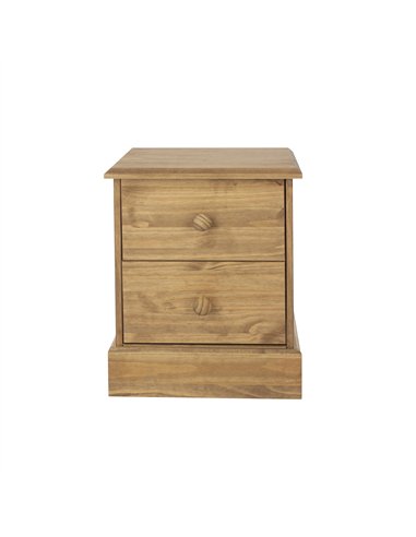 Core Products Cotswold 2 drawer bedside cabinet, CT110