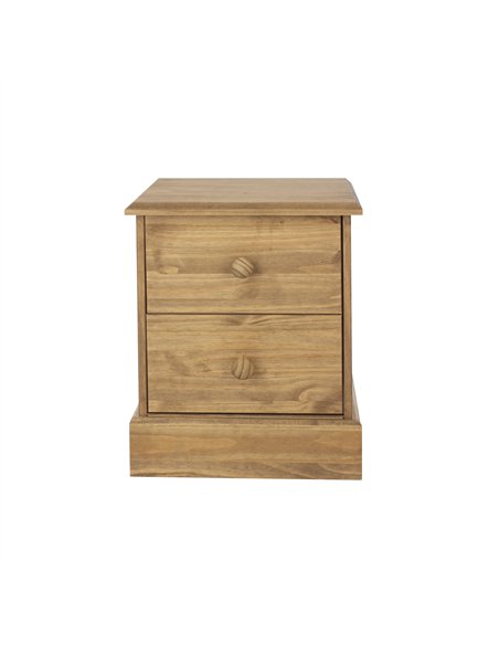 Core Products Cotswold 2 drawer bedside cabinet, CT110 - pic 117274 | FastDaddyshop