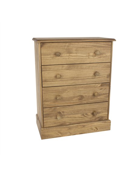 Core Products Cotswold 4 drawer chest, CT114 - pic 117281 | FastDaddyshop