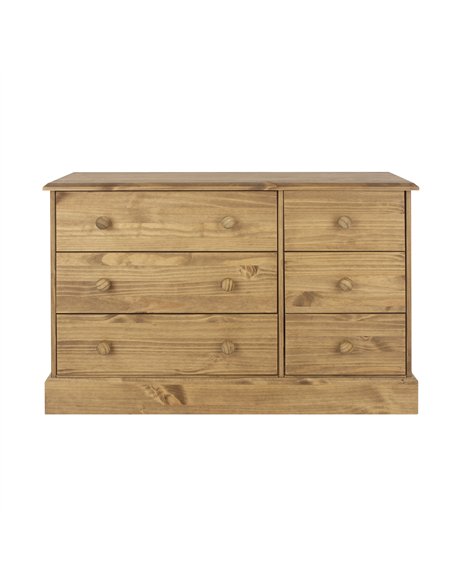 Core Products Cotswold 3+3 drawer wide chest, CT133 - pic 117292 | FastDaddyshop