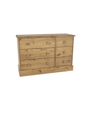 Core Products Cotswold 3+3 drawer wide chest, CT133