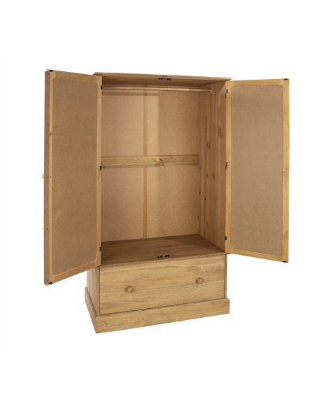 Core Products Cotswold 2 mirror door, 1 drawer wardrobe, CT181 - pic 117306 | FastDaddyshop