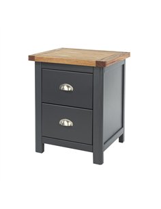Core Products Dunkeld 2 drawer bedside cabinet, DK210