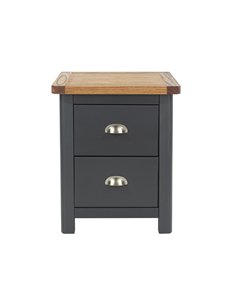 Core Products Dunkeld 2 drawer bedside cabinet, DK210 2