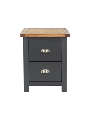 Core Products Dunkeld 2 drawer bedside cabinet, DK210