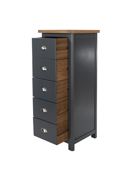 Core Products Dunkeld 5 drawer narrow chest, DK217 - pic 117339 | FastDaddyshop
