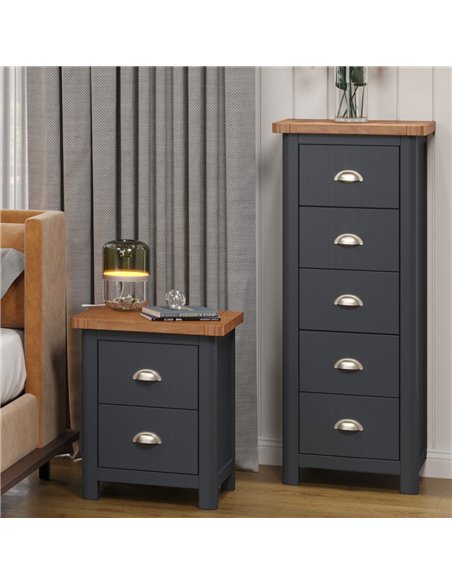 Core Products Dunkeld 5 drawer narrow chest, DK217 - pic 117340 | FastDaddyshop