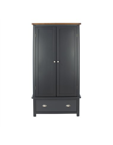 Core Products Dunkeld 2 door, 1 drawer wardrobe, DK221