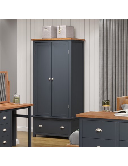 Core Products Dunkeld 2 door, 1 drawer wardrobe, DK221 - pic 117346 | FastDaddyshop
