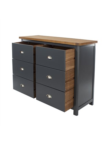 Core Products Dunkeld 3+3 dr wide chest, DK233