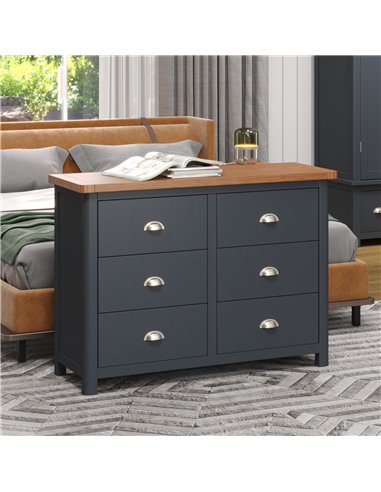 Core Products Dunkeld 3+3 dr wide chest, DK233