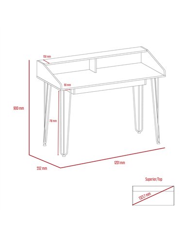 Core Products Dallas home office desk , DL107
