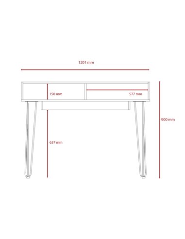 Core Products Dallas home office desk , DL107
