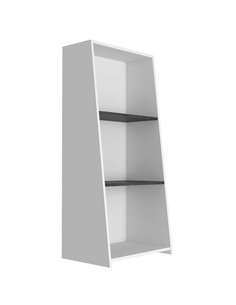 Core Products Dallas low bookcase with 3 shelves, DL203