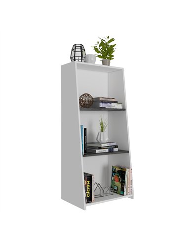 Core Products Dallas low bookcase with 3 shelves, DL203