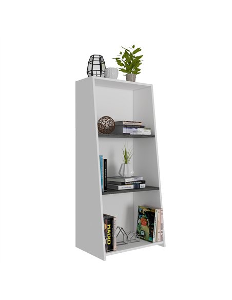 Core Products Dallas low bookcase with 3 shelves, DL203 - pic 117375 | FastDaddyshop