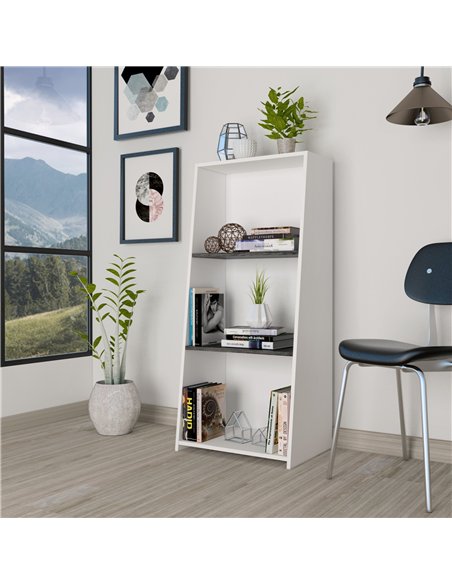 Core Products Dallas low bookcase with 3 shelves, DL203 - pic 117376 | FastDaddyshop