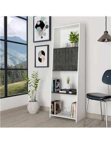 Core Products Dallas bookcase with doors, DL204