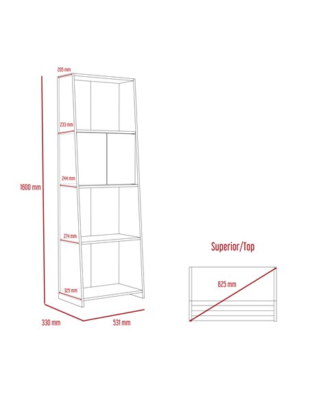 Core Products Dallas bookcase with doors, DL204 - pic 117383 | FastDaddyshop