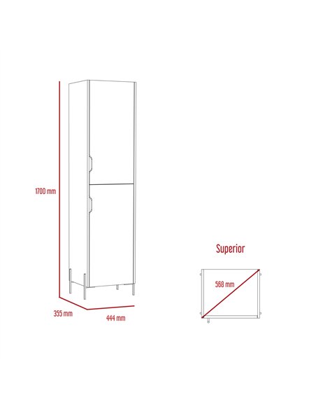 Core Products Dallas tall storage cabinet, DL924 - pic 117423 | FastDaddyshop