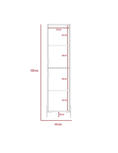 Core Products Dallas tall storage cabinet, DL924