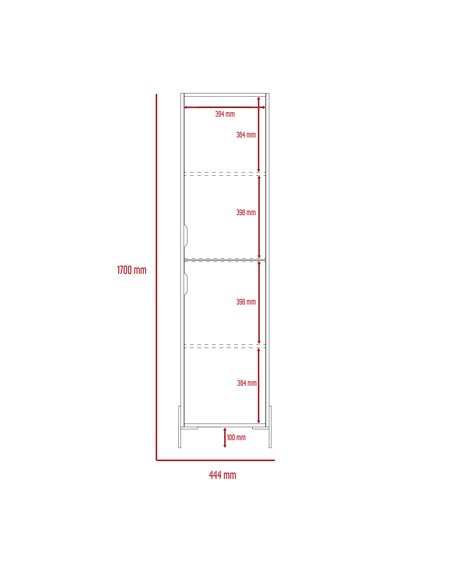 Core Products Dallas tall storage cabinet, DL924 - pic 117424 | FastDaddyshop