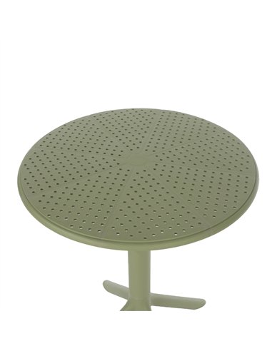 Core Products Rimini 3 piece Cala bistro table & 2 chair set outdoor grade, moss green, GRDTC101-MG