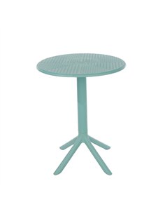 Core Products Rimini 3 piece Cala bistro table & 2 chair set outdoor grade, sky blue, GRDTC101-SB 2