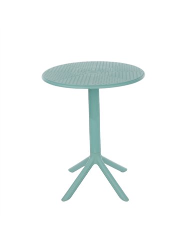 Core Products Rimini 3 piece Cala bistro table & 2 chair set outdoor grade, sky blue, GRDTC101-SB