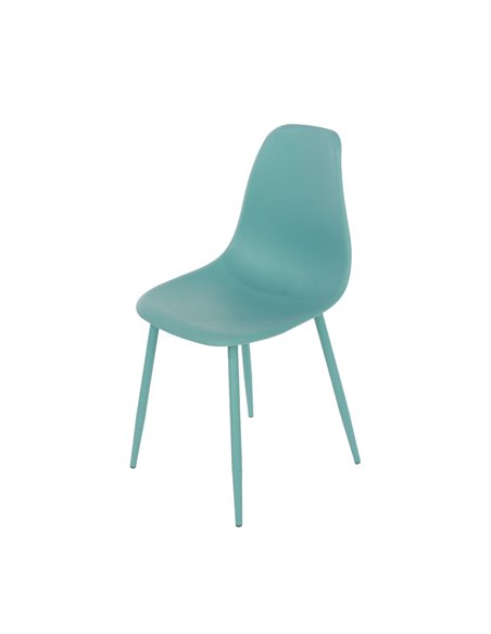 Core Products Rimini 3 piece Cala bistro table & 2 chair set outdoor grade, sky blue, GRDTC101-SB - pic 117436 | FastDaddyshop
