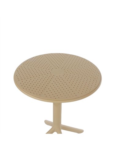 Core Products Rimini 3 piece Cala bistro table & 2 chair set outdoor grade, sand, GRDTC101-SN