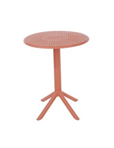 Core Products Rimini 3 piece Cala bistro table & 2 chair set outdoor grade, terracotta, GRDTC101-TR 2