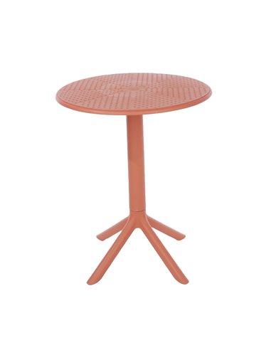 Core Products Rimini 3 piece Cala bistro table & 2 chair set outdoor grade, terracotta, GRDTC101-TR
