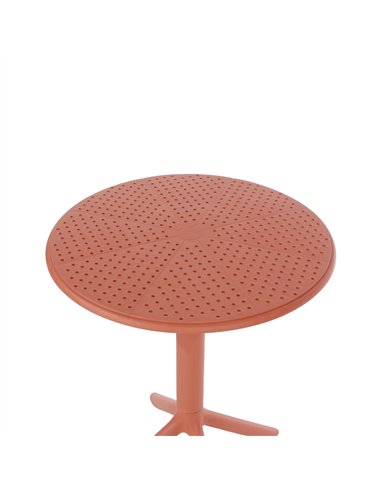 Core Products Rimini 3 piece Cala bistro table & 2 chair set outdoor grade, terracotta, GRDTC101-TR