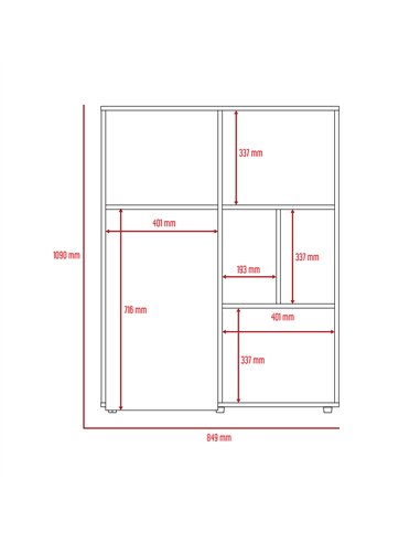 Core Products Harvard corner desk with bookcase, HR104