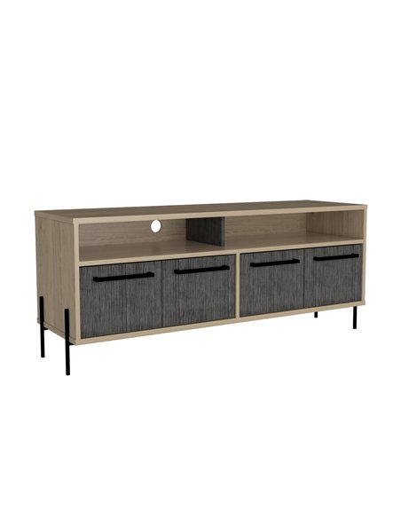 Core Products Harvard wide screen TV rack with 4 doors, HR912 - pic 117484 | FastDaddyshop